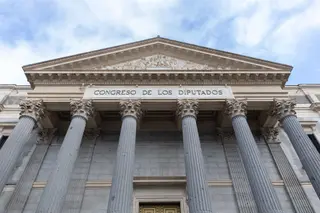 Fachada del Congreso de los Diputados. EP
