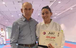 Naiara Cuadrado y Vicente Zarza.