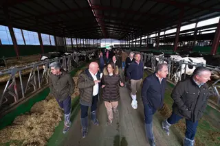 La consejera de Agricultura, María González Corral