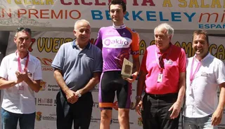Podium de una edición de la Vuelta Ciclista a Salamanca | Foto de archivo