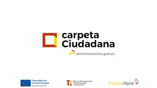 ‘Mi Carpeta Ciudadana’ | Ministerio de Economía, Comercio y Empresa