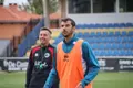 Carlos De La Nava, En Un Entrenamiento De Unionistas.
