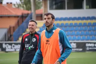 Carlos De La Nava, En Un Entrenamiento De Unionistas.