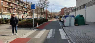 Fin carril bici