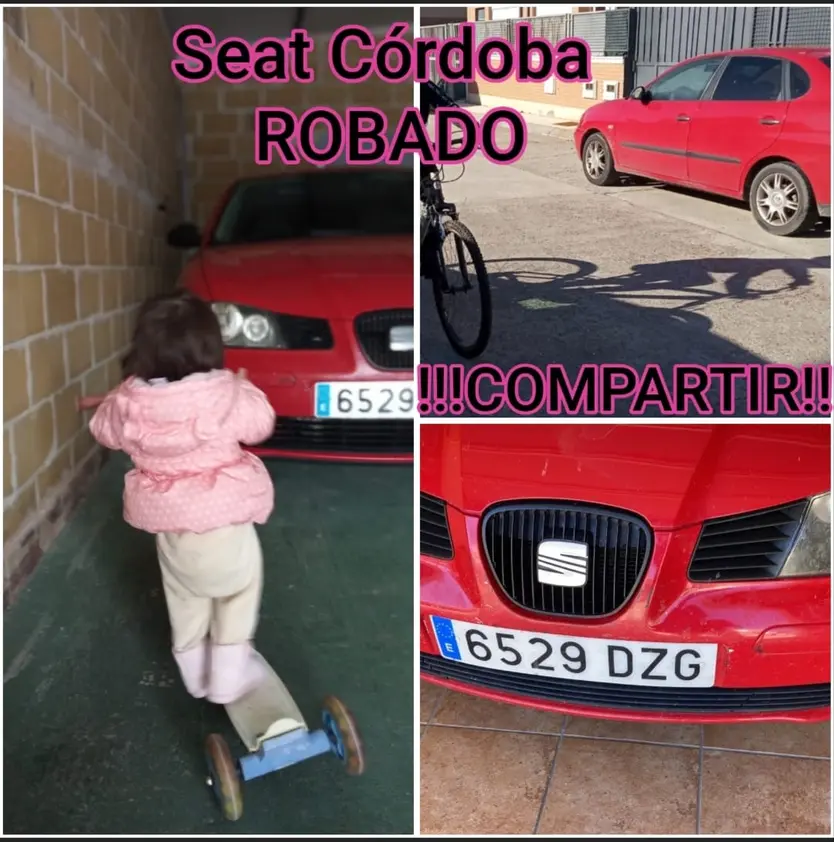 Seat Córdoba Robado En La Vellés
