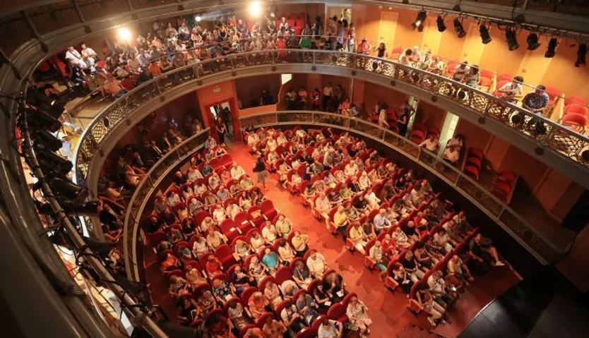 Inauguración de la 25 Feria de Teatro de Castilla y León en Ciudad Rodrigo. ICAL
