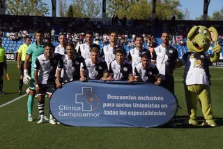 Once titular de Unionistas ante el Rayo Majadahonda | FOTO SALAMANCA24HORAS.COM