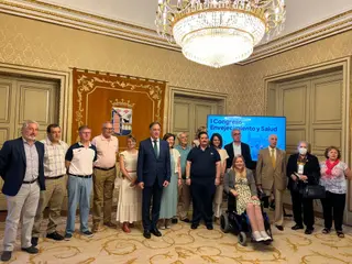 Presentación en el Ayuntamiento del 'I Congreso de Envejecimiento y Salud'