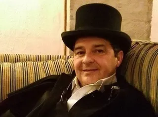 Nicolás de Elías Vegas, pregonero de la peña Puerta del Desencierro en Carnaval