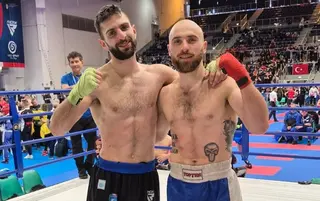 Jaime Lizana, plata en la World Cup de Italia | FOTO ESCUELA ÉLITE DE KICKBOXING