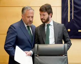 El vicepresidente de la Junta, Juan García Gallardo. Foto ICAL