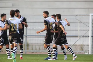 Jesús de Miguel celebra uno de sus goles / FOTO SALAMANCA24HORAS.CON