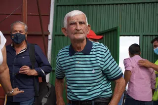 Festival Taurino Ciudad Rodrigo en homenaje a Conrado Abad, el 'eterno maletilla'. Foto Juanes