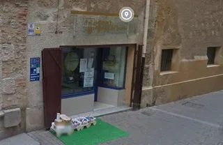 Administración de lotería calle Cardenal Pacheco, Ciudad Rodrigo. Foto Google Maps