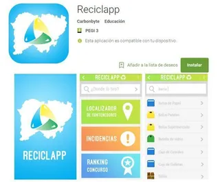 Reciclar a golpe de móvil y tablet