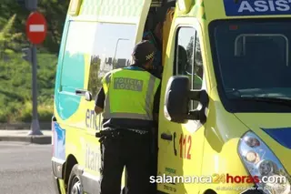 Un herido en un atropello en Santa Marta de Tormes