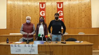 Marce García, Raquel Roncero y José Antonio Gallego