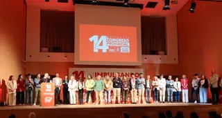 Clausura del 14 congreso provincial del PSOE