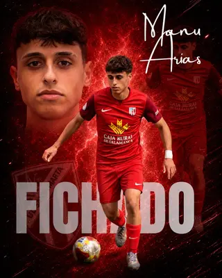 Manu Arias, Nuevo Jugador De La Ud Santa Marta