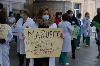 Protesta contra el decretazo