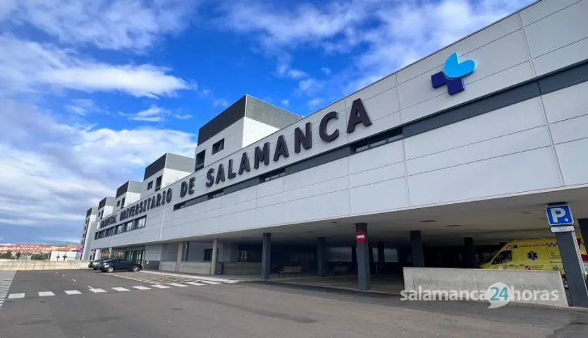 Imágenes de archivo del Hospital de Salamanca