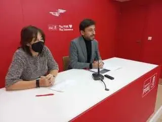 Fran Díaz y Carmen García. PSOE