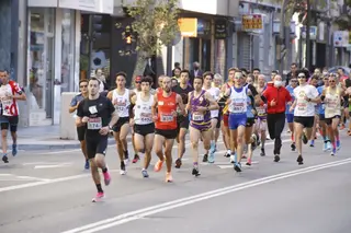 Carrera de los 1.000 pasos con Alejandro Diego comandando el grupo | Modalidad competitiva