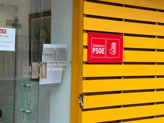 Sede del PSOE en Salamanca. Foto S24H