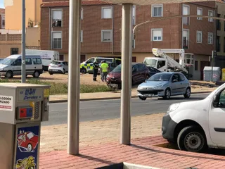 Salida de vehículo en Tejares (1)