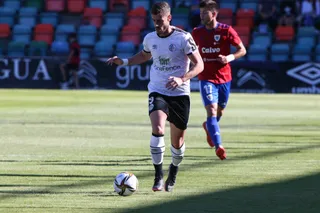 Jairo Morillas, en el duelo ante el Bergantiños / FOTO SALAMANCA24HORAS.COM