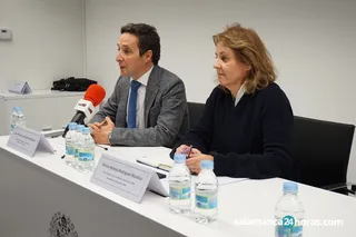 Juan Manuel Corchado y María Helena Rodrigues Moreira