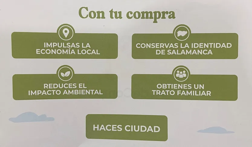 Lemas utilziados por la II Semana del Comercio de Salamanca