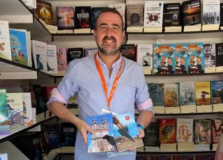Rober H.L. Cagiao, autor del IV libro de 'Misterios de Ferrolterra: A Irmandiña'