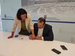 Silvia González y David Mingo