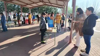 Los concejales Silvia González y Jorge Valiente han visitado el Colegio Carmen Martín Gaite