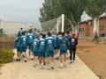 Unionistas de Salamanca en un entrenamiento en el Reina Sofía previo a enfrentarse al Cacereño