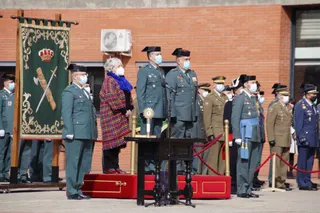El Teniente General del Mando de Fronteras y Policía Marítima de la Guardia Civil preside en Salamanca el acto de entrega de mando al nuevo Jefe de la Comandancia de la Guardia Civil de Salamanca