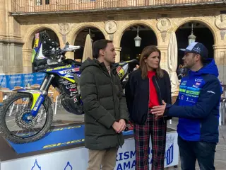 Almudena Parres, Lorenzo Santolino y Ángel Fernández Silva | FOTO SALAMANCA24HORAS.COM