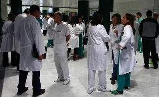 Imagen de archivo de trabajadores del Sacyl