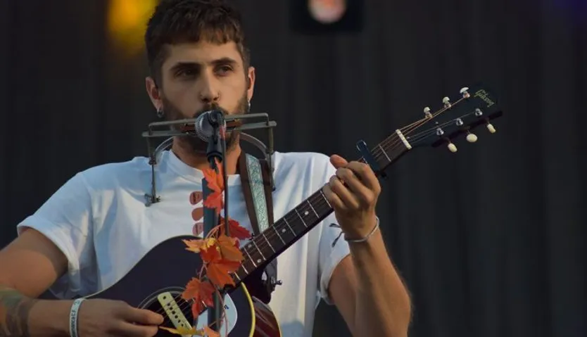 Sergio Dimald, vocalista de The Son of Wood