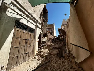 Terremoto en Marruecos. Sohaib Zefri