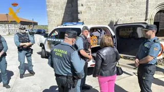 La benemérita ha presentado el Plan Jacobeo 2025 para garantizar la seguridad en la Vía de la Plata