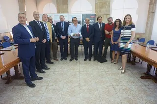 Reunión de las Facultades de Informática con las empresas de la ciudad
