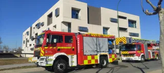 Incendio en el Parque Científico de Villamayor