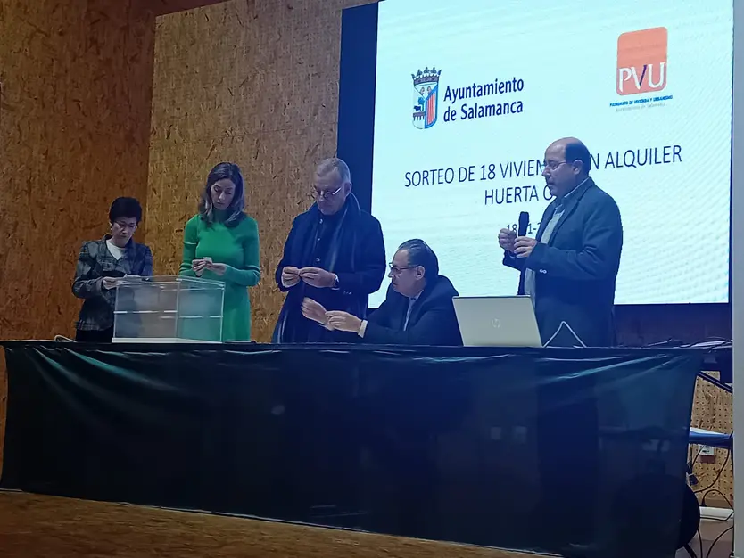 Sorteo de viviendas de protección de alquiler de Huerta Otea