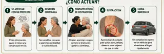 Cartel informativo abrazo cariñoso. Guardia Civil de Salamanca 