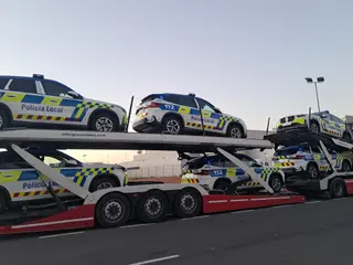 Nueva flota de vehículos de la Policía Local de Salamanca