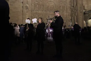 Via crucis de NPJ de la Pasión de la Hermandad Dominicana.
