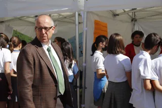 José Miguel Mateos Roco, en la inauguración de la VII Feria “Primavera Científica”