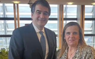 Esther del Brío en Bruselas